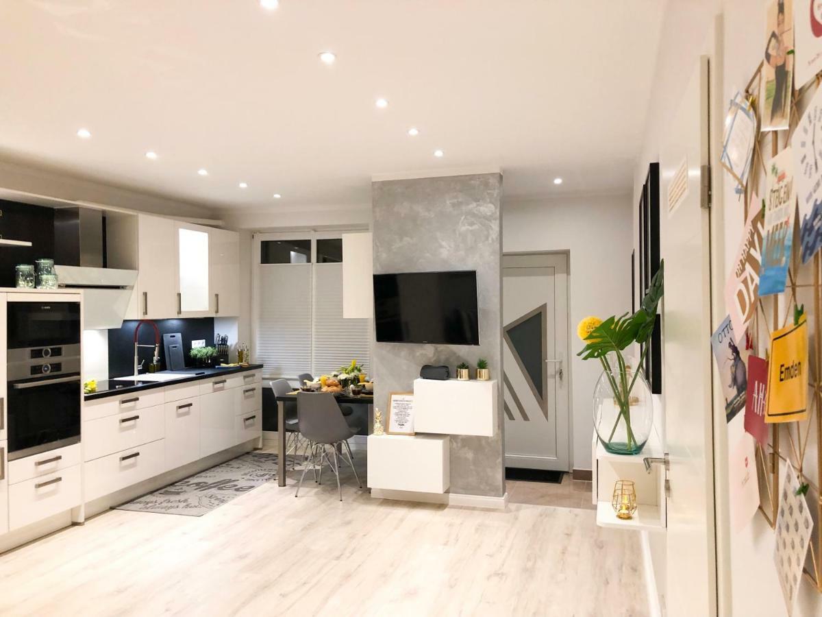 Ferienwohnung Domizil Am Delft Emden Exteriér fotografie